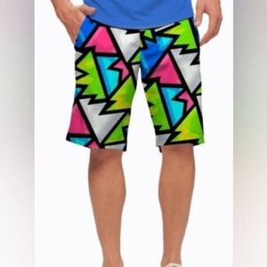 Loudmouth Men's Athletic Shorts - Pink, Green, Blue, Black